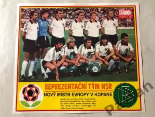 Stadion Постер ФРН 1980 Чемпіон Європи