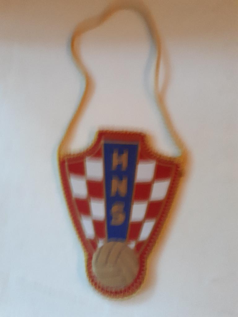 Вымпел, футбол, ФФ Хорватия Croatia