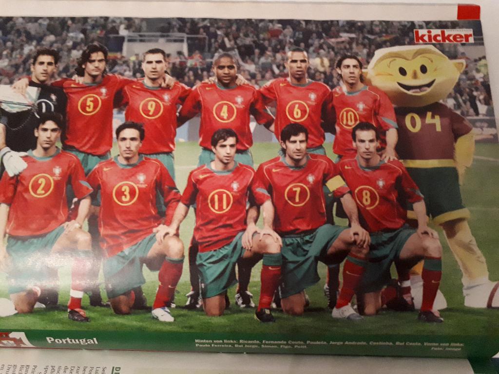 Футбол, Постер Португадия 2004 Кикер /Kicker/Стадион