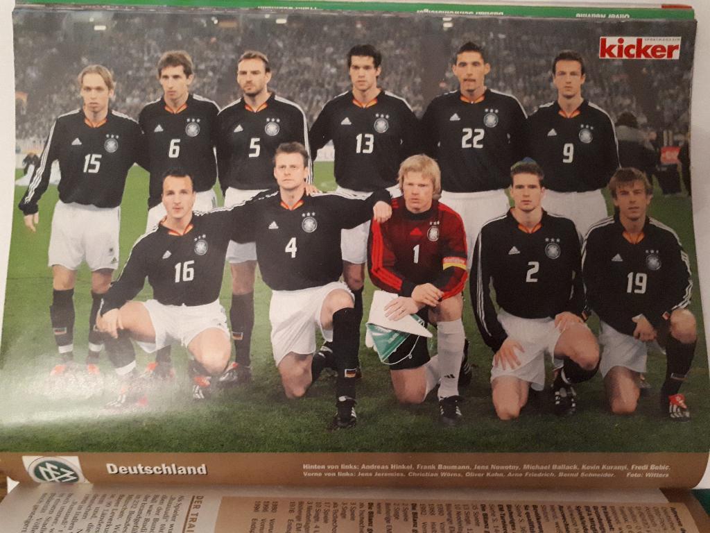 Футбол, Постер Германия 2004 Кикер /Kicker/Стадион