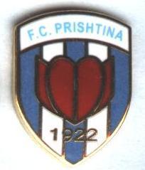 Знак ФК Приштина Косово эмаль