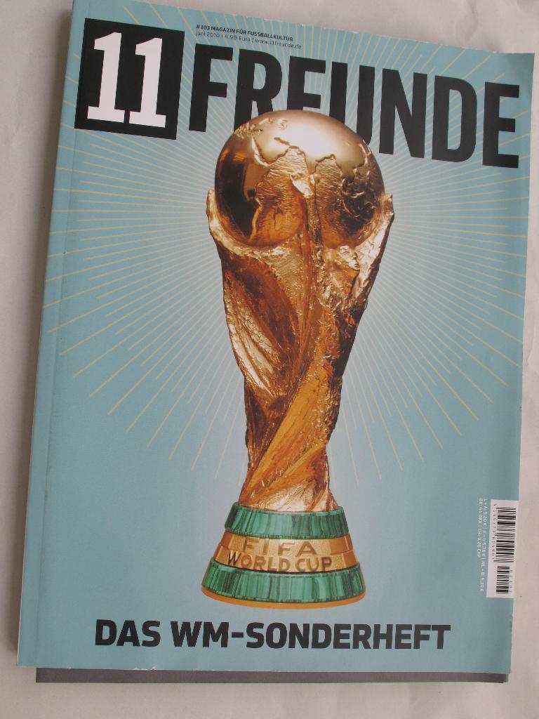 Футбол, немецкий журнал 11 Freunde ЧМ 2010