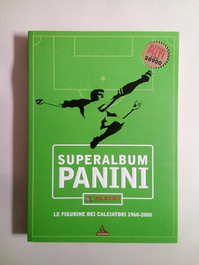 Панини/Panini Суперальбом Футбол/Superalbum Calciatori 1960-2000 годы