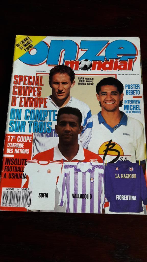 Футбол Журнал ONZE/ОНЗЕ 1990