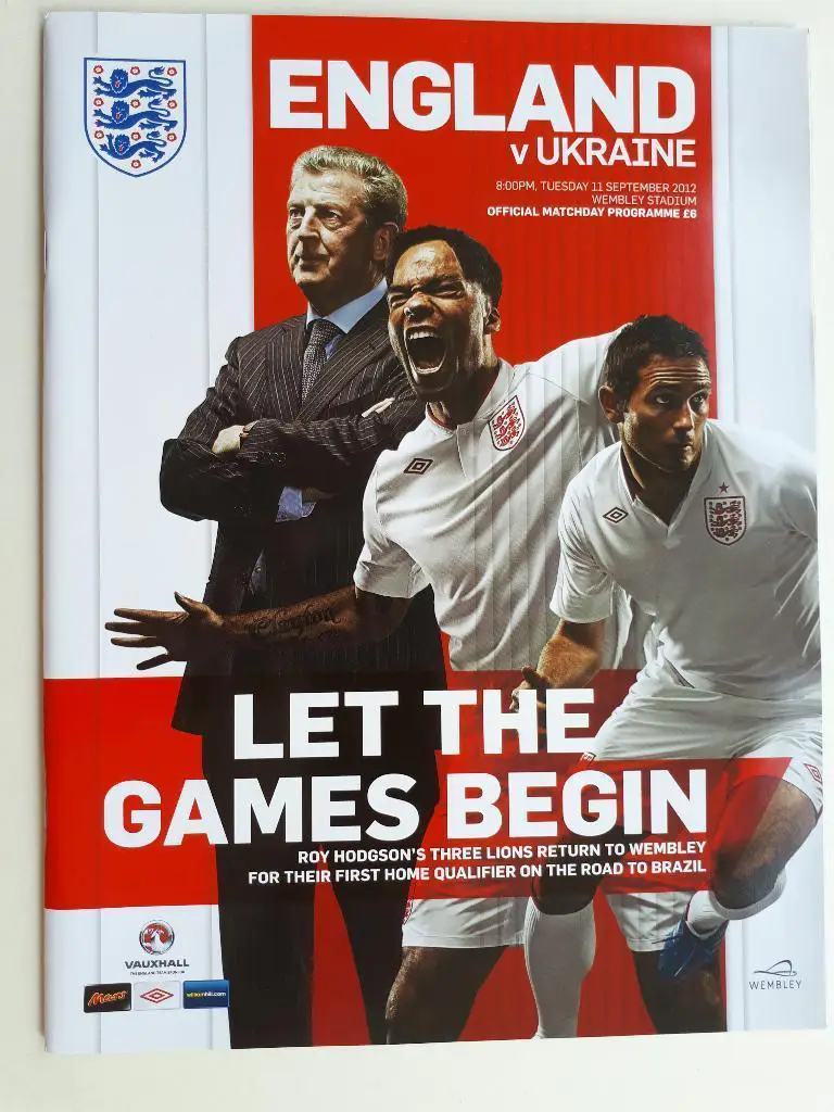 Англия - Украина 2012