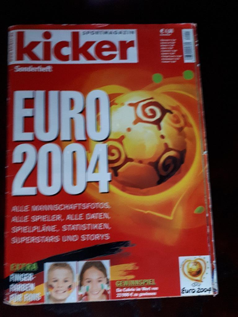 Футбол, Чемпионат Европы, Росссия, Латвия, спецвыпуск Кикер /Kicker 2004