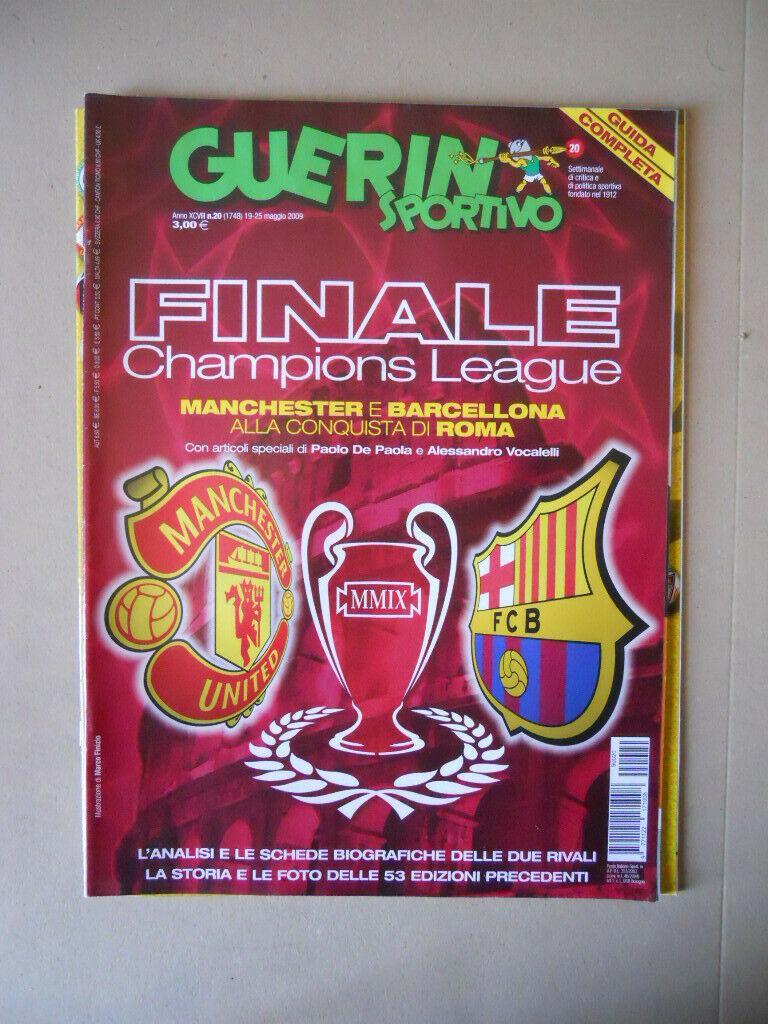 Лига Чемпионов Финал Барселона - Манчестер Юнайтед 2009 Guerin Sportivo