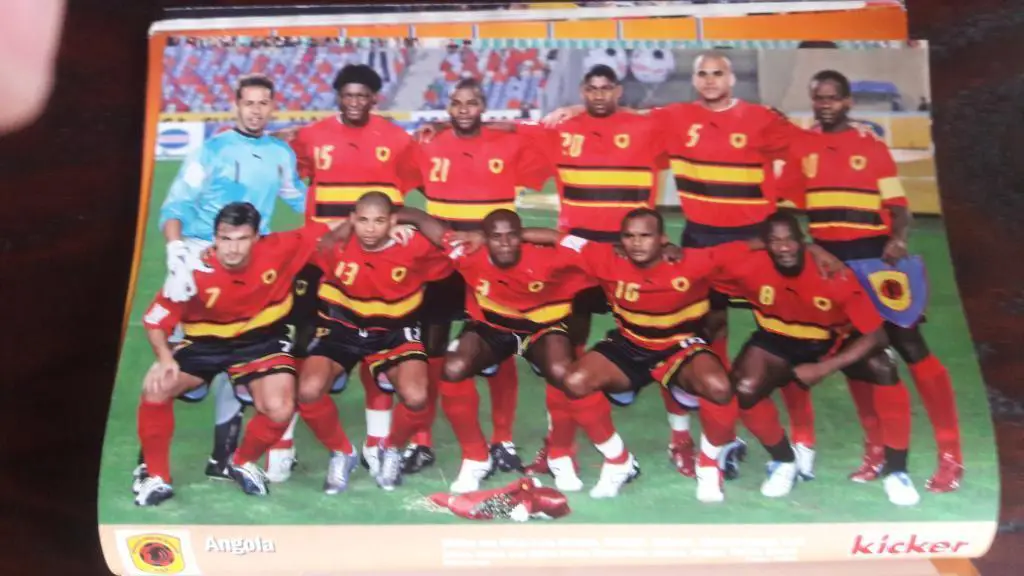Футбол, Постер Ангола 2006 Кикер /Kicker