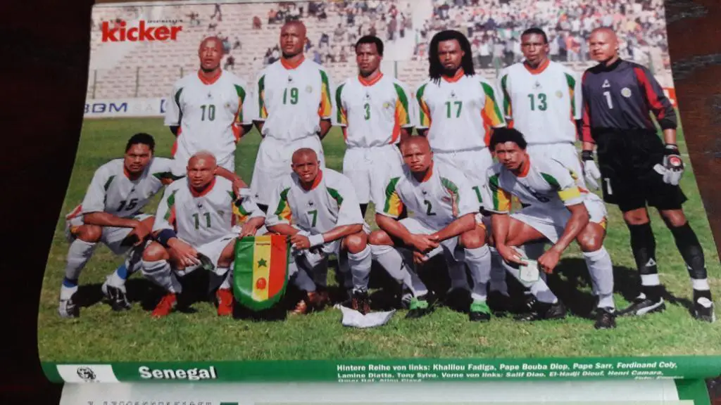 Футбол, Постер Сенегал 2002 Кикер /Kicker