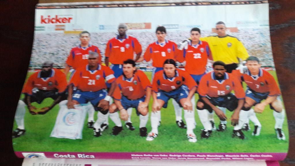 Футбол, Постер Коста Рика 2002 Кикер /Kicker