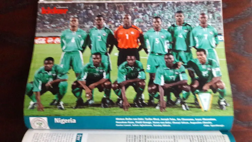 Футбол, Постер Нигерия 2002 Кикер /Kicker