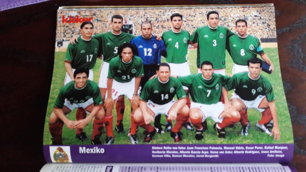 Футбол, Постер Мексика 2002 Кикер /Kicker