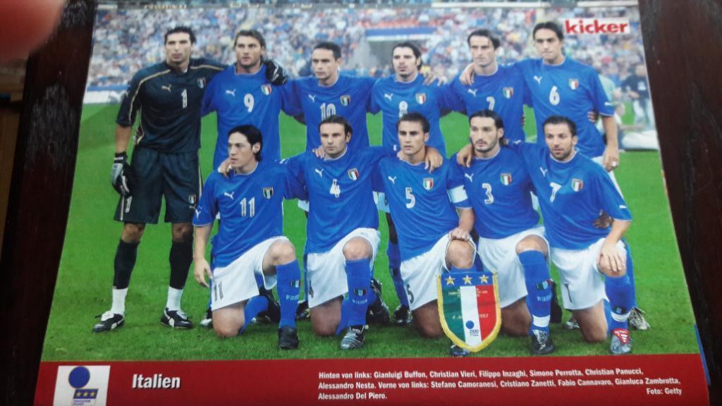 Постер Италия 2004