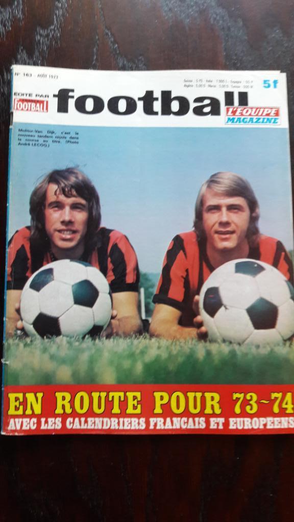Журнал Football Magazine 1973