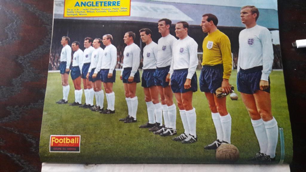 Постер, Сборная Англия 1966 Чемпион Мира