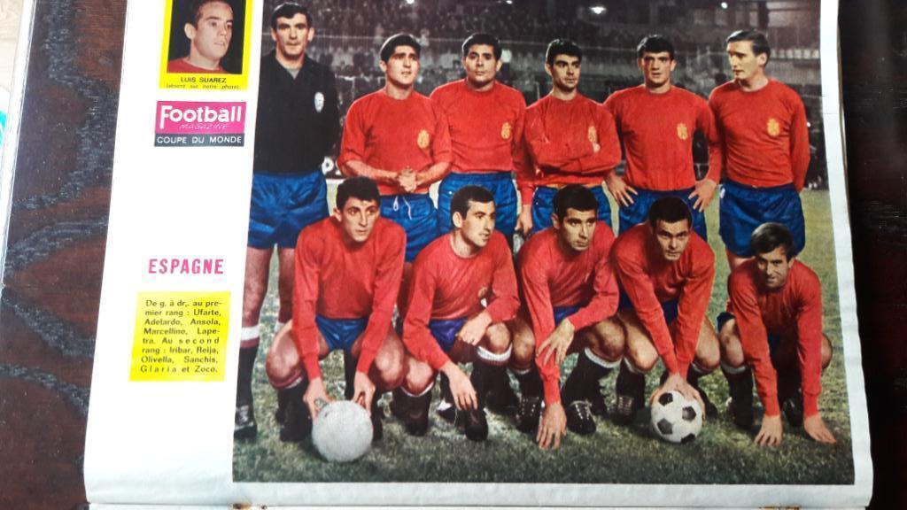 Постер, Сборная Испания 1966
