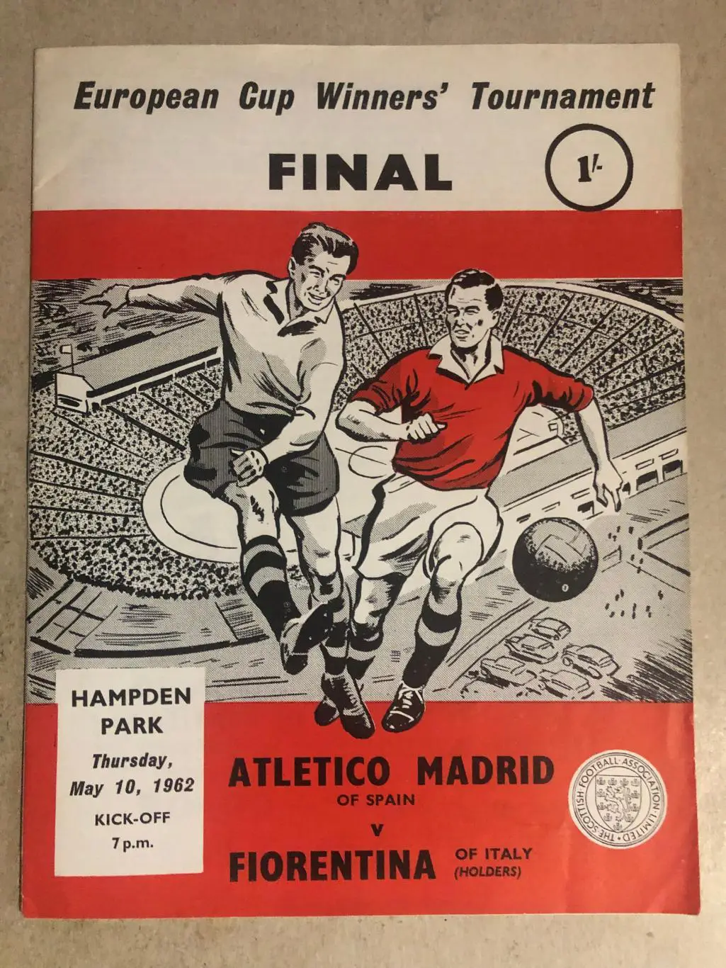 Кубок Кубков финал Атлетико - Фиорентина 1962 Atletico - Fiorentina