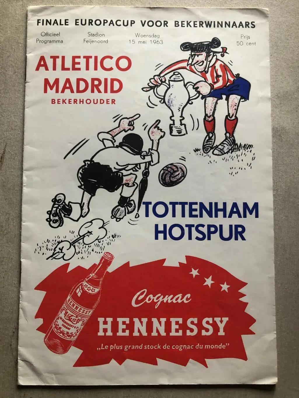 Кубок Кубков финал Атлетико - Тоттенхэм 1963 Tottenham Hotspur - Atletico Madrid