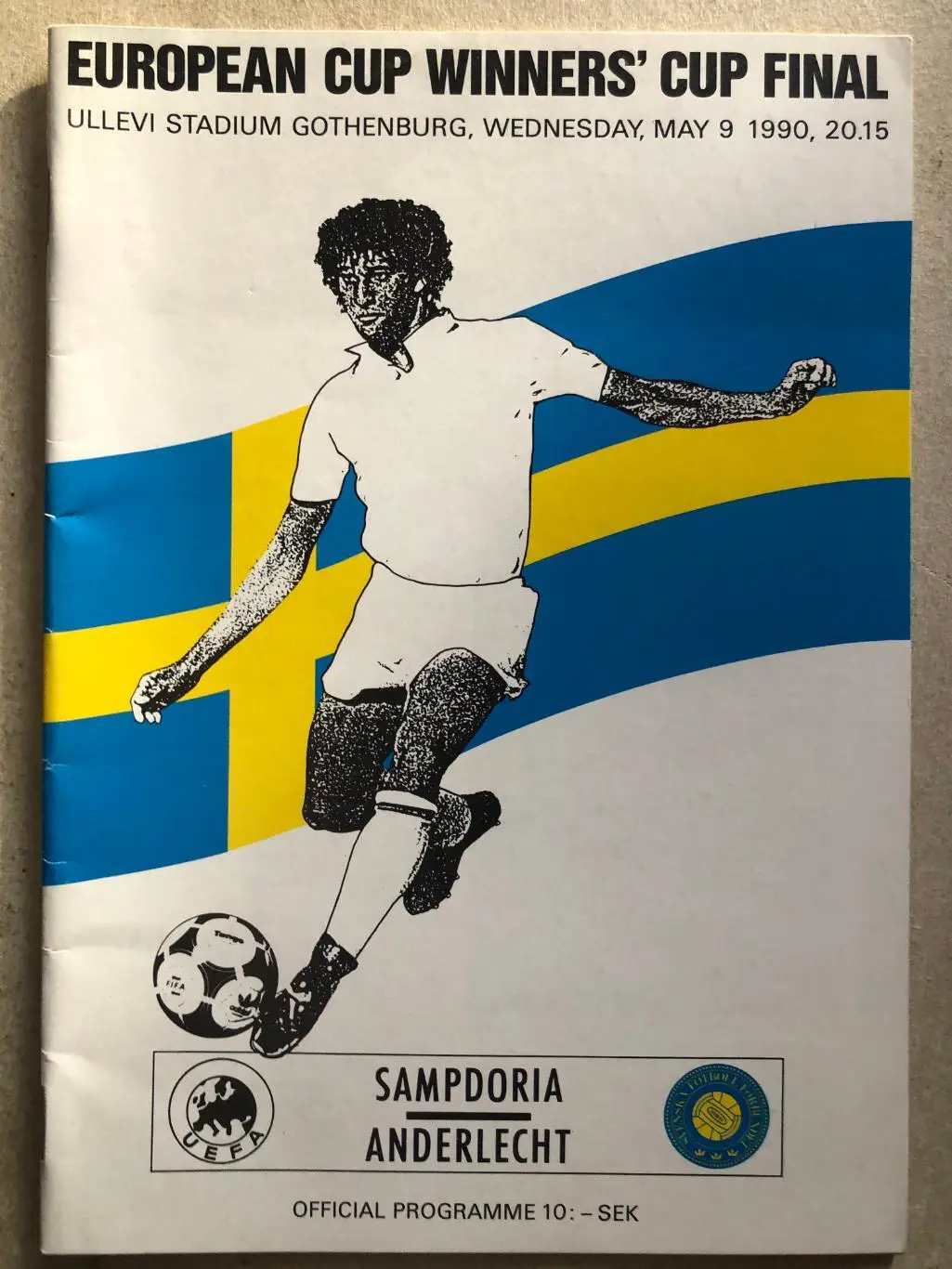 Кубок Кубков финал Сампдория - Андерлехт 1990 Sampdoria - Anderlecht