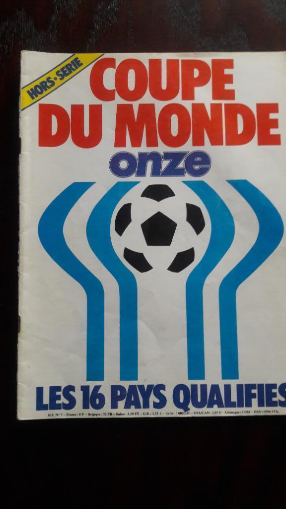 Футбол Журнал ONZE/ОНЗЕ Special Спецвыпуск Чемпионат Мира 1978 (Kicker)