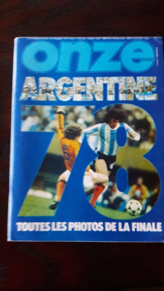 Футбол ONZE/ОНЗЕ Special Спецвыпуск Чемпионат Мира Финал 1978 (Kicker)