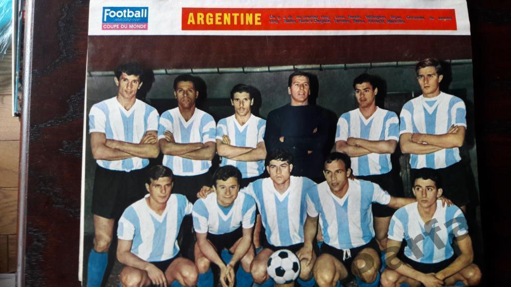 Постер, Сборная Аргентина 1966
