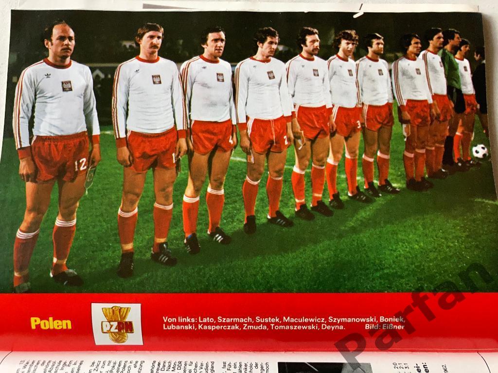 Футбол, Постер Польша 1978 Kicker
