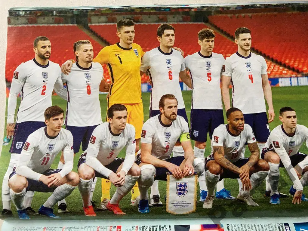 Журнал Футбол Чемпионат Европы 2020/2021 Спецвыпуск Украина Россия 4