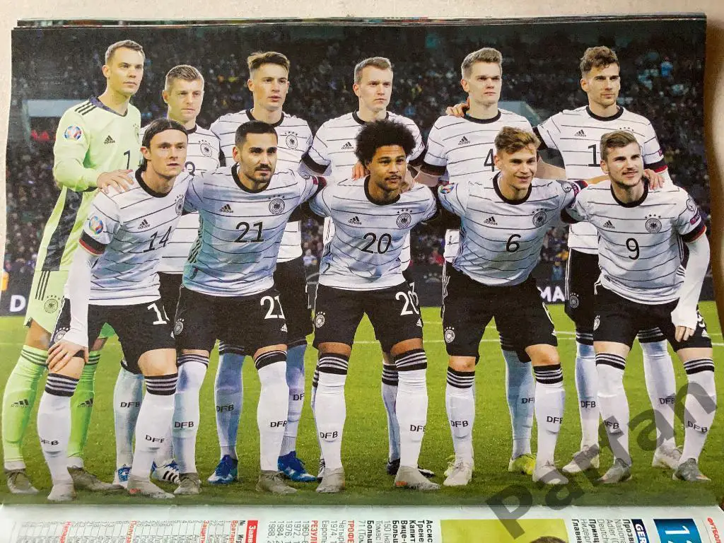 Журнал Футбол Чемпионат Европы 2020/2021 Спецвыпуск Украина Россия 7