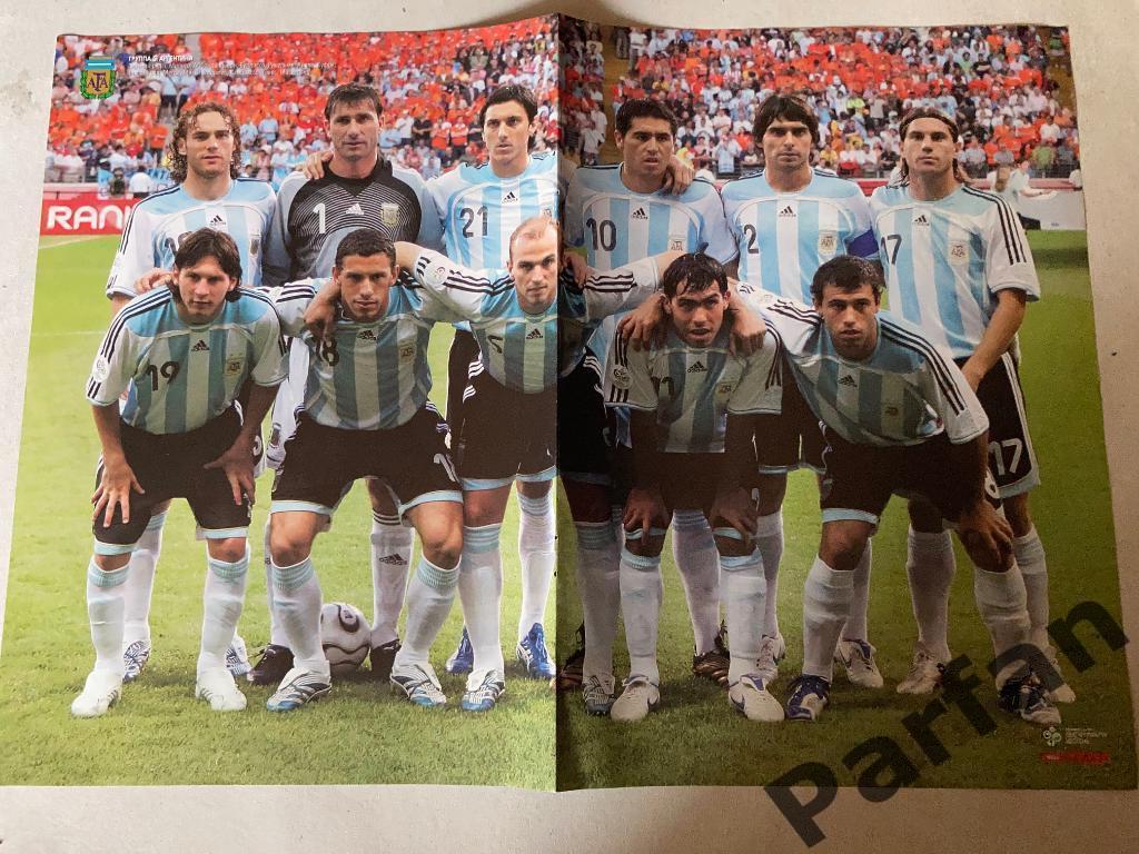Футбол Постер, Аргентина/Голландия 2006
