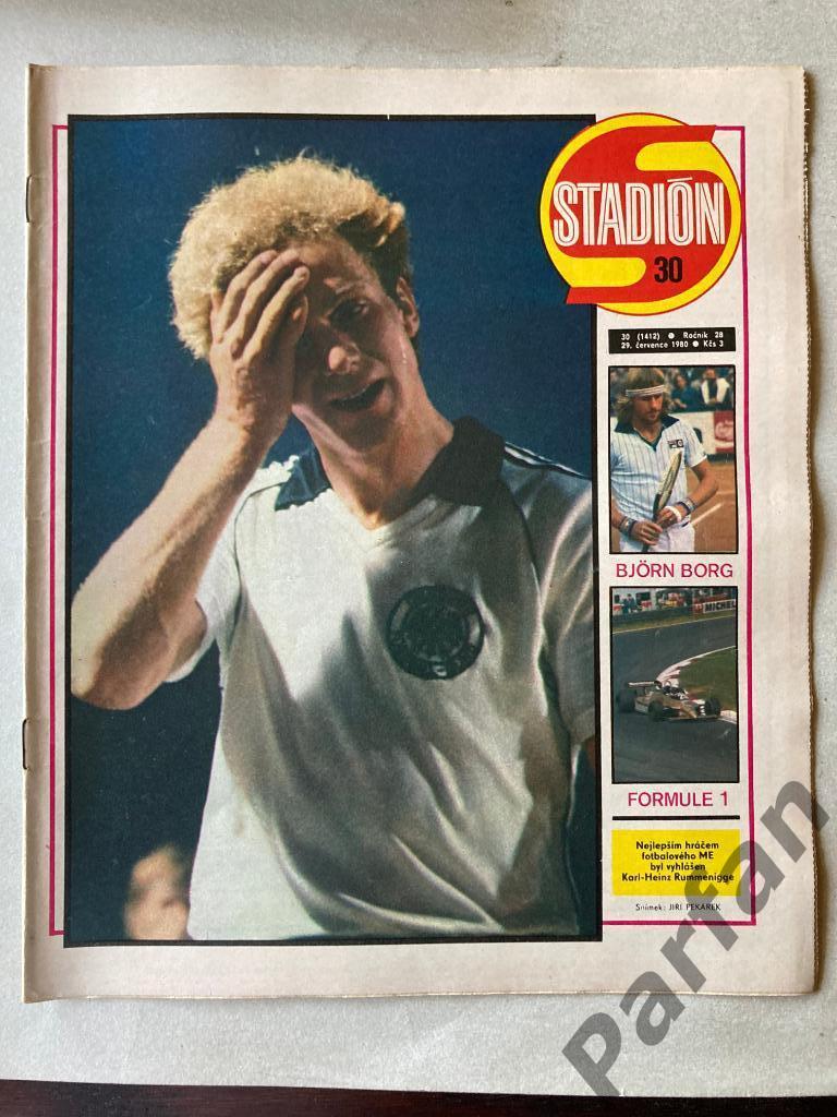 Стадион/Stadion 1980 №30 Бельгия