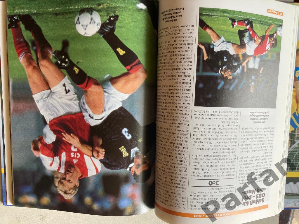 Футбол, Kicker Фотоальбом Чемпионат Европы 1992 3