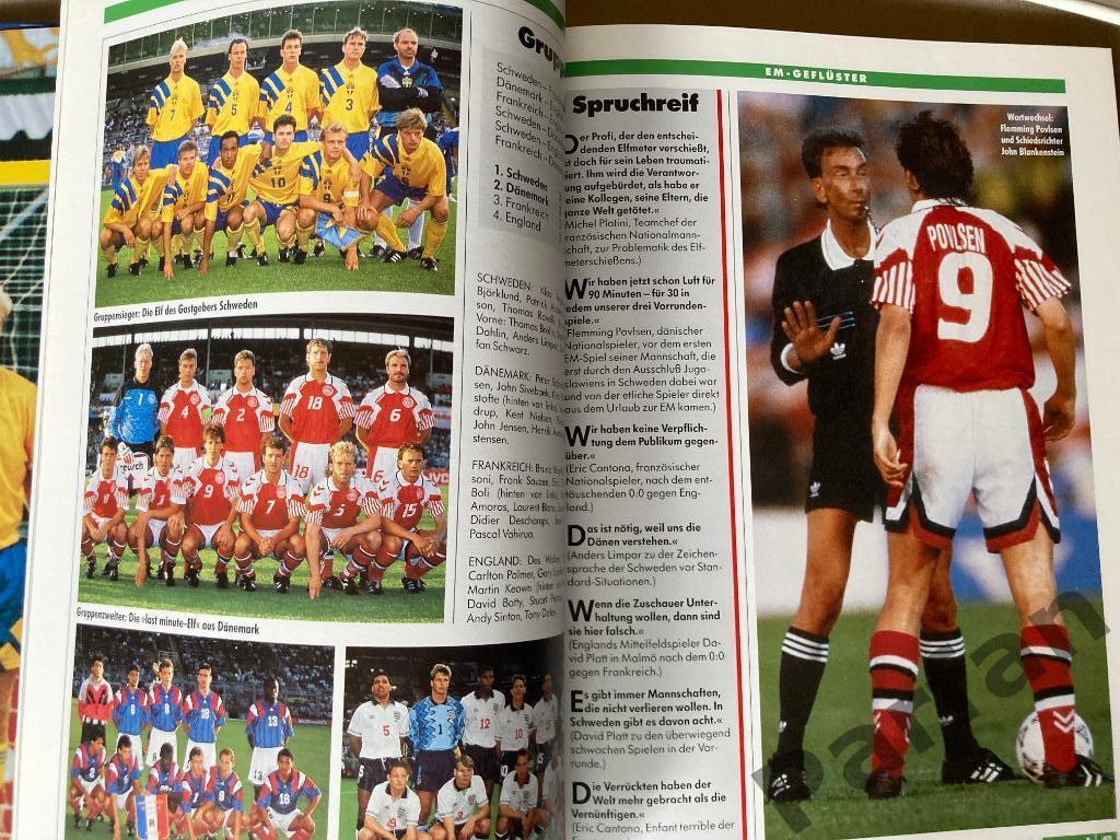 Футбол, Kicker Фотоальбом Чемпионат Европы 1992 7