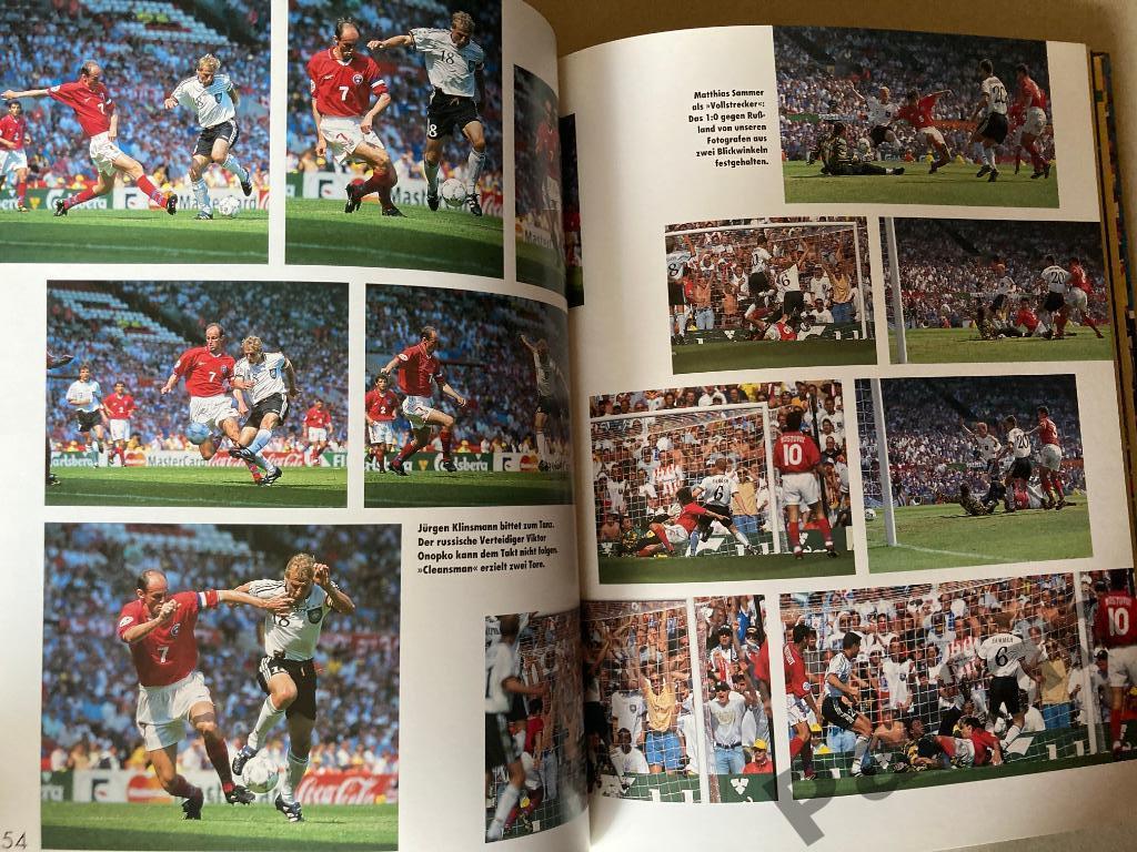 Футбол, Kicker Фотоальбом Чемпионат Европы 1996 1