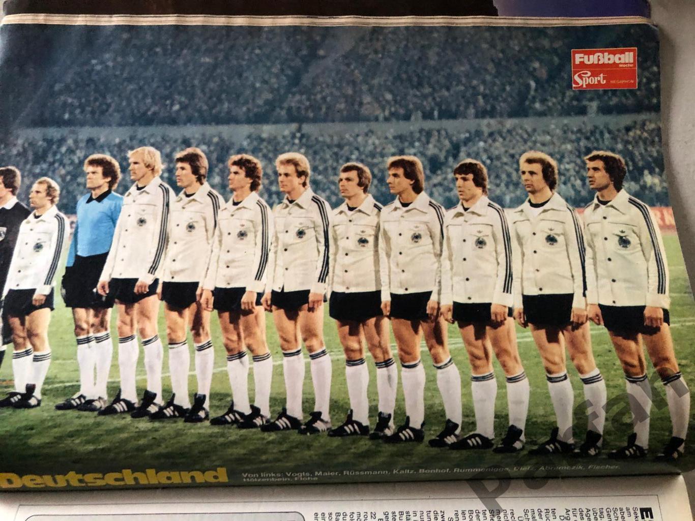 Фусбаль Вохе/Fusball Woche/Kicker Чемпионат Мира Спецвыпуск 1978 1