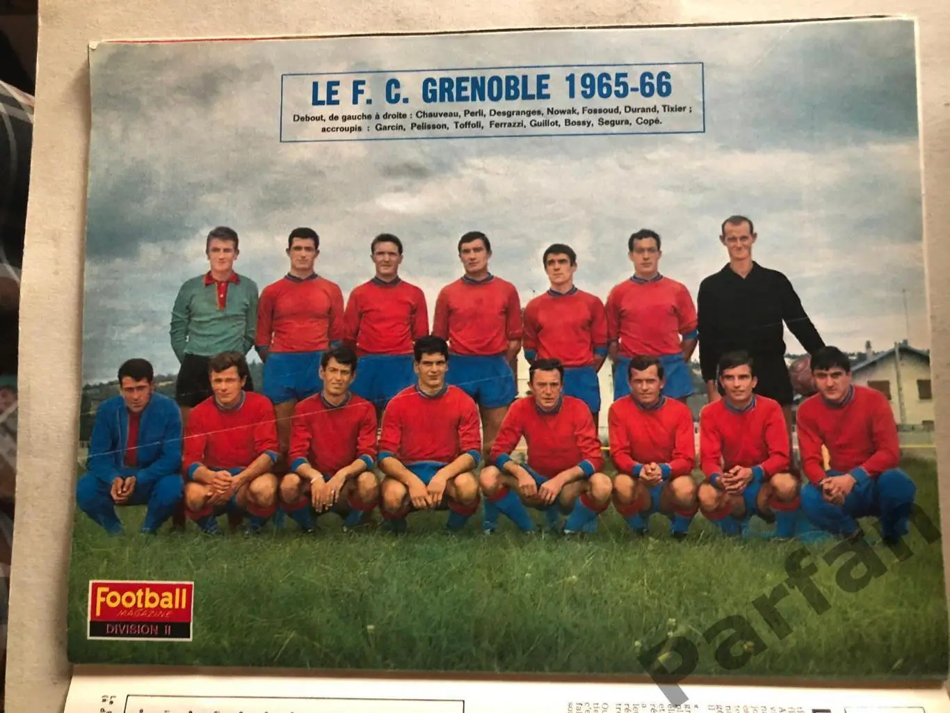 Футбол Журнал Football Magazine 1966 СССР/Франция 5