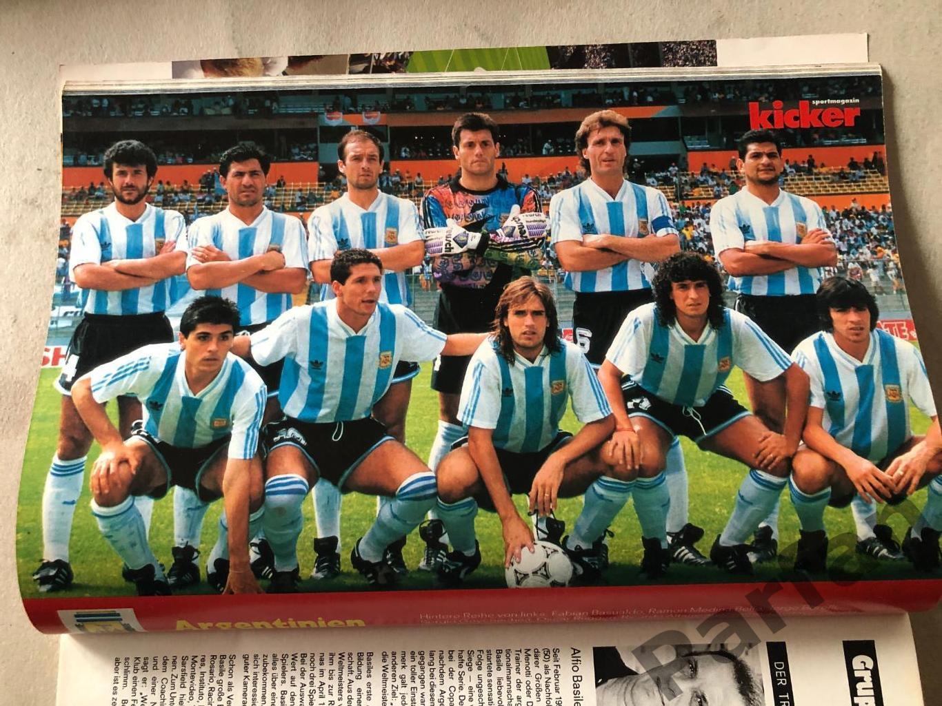 Футбол, Кикер/Kicker Чемпионат Мира 1994 Спецвыпуск Россия 1