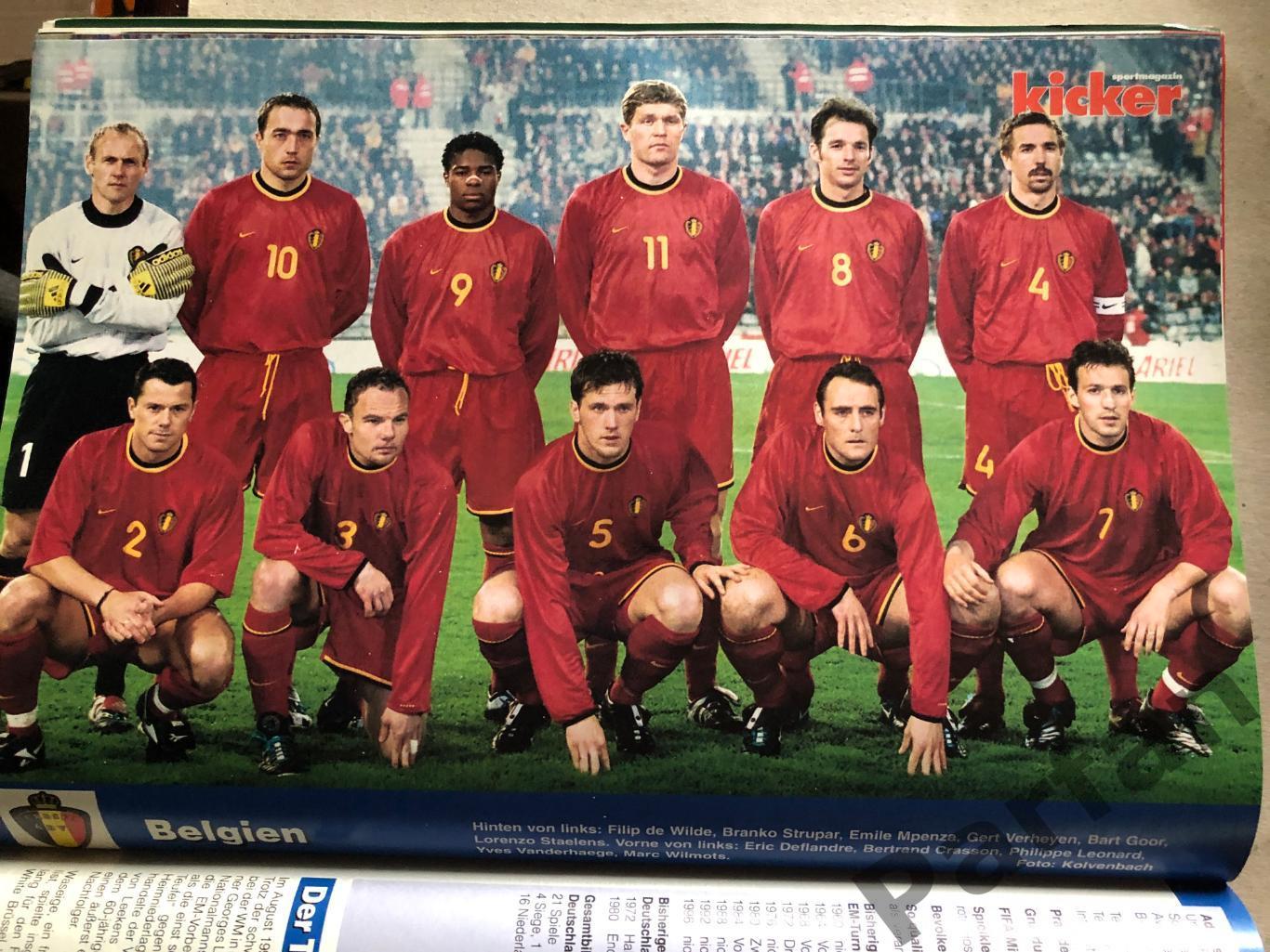 Футбол, Кикер/Kicker Чемпионат Европы 2000 спецвыпуск. 3