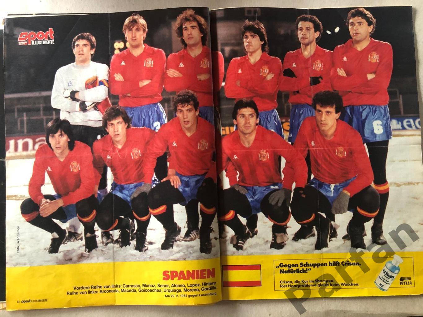 Sport Illustrierte Чемпіонат Європи 1984 Спецвипуск 5