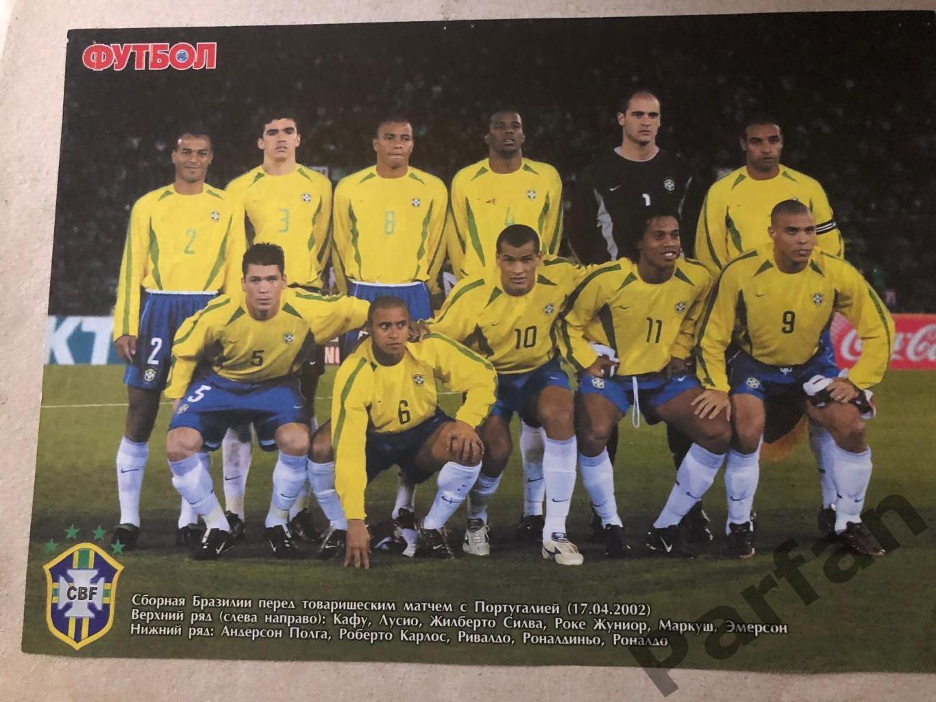 Футбол Постер Бразилія.