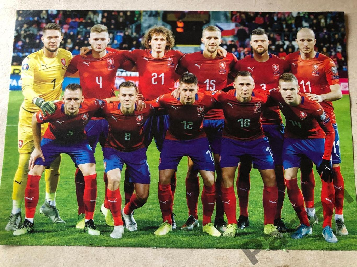Футбол Постер Чехія