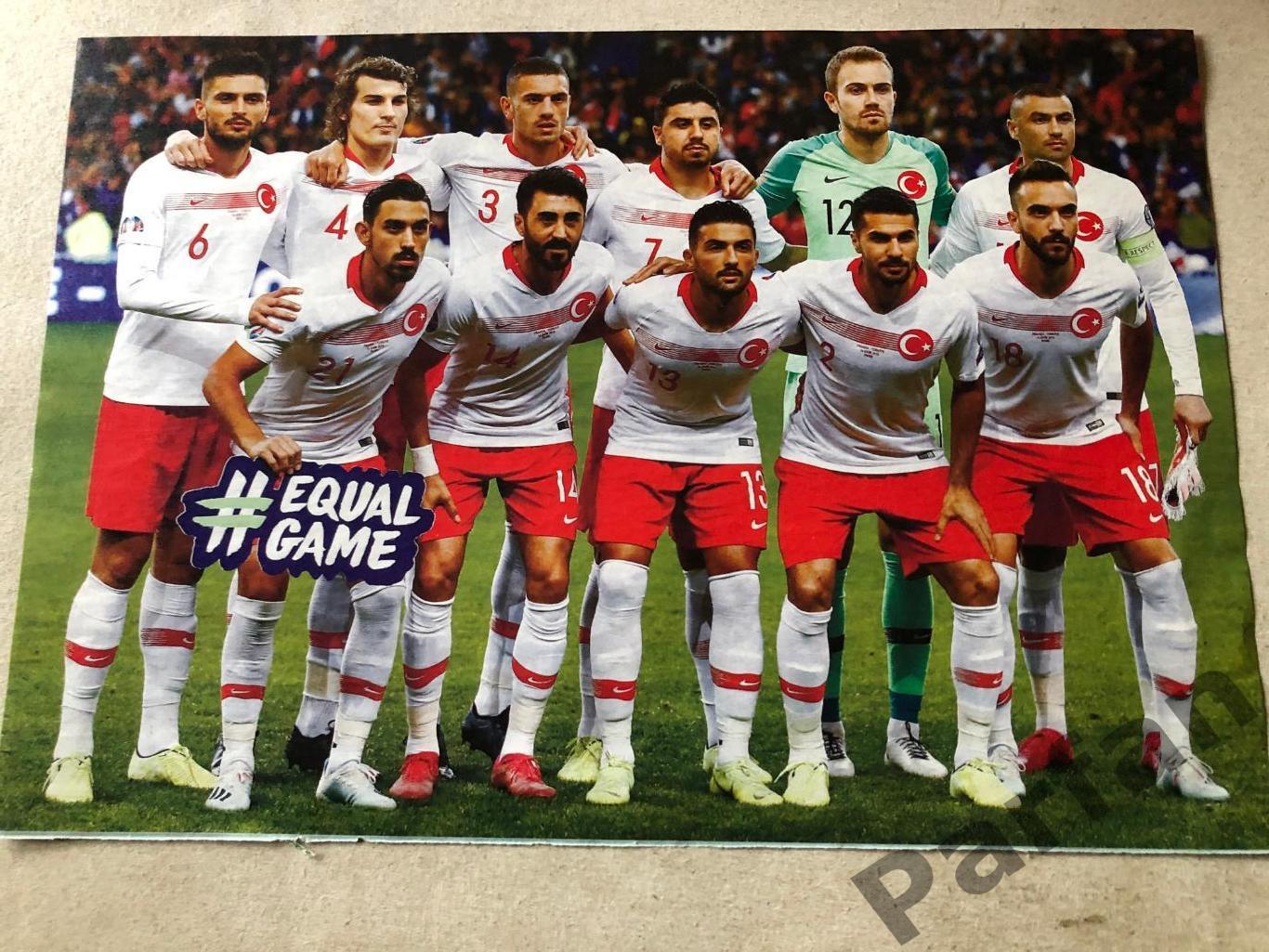 футбол постер Туреччина