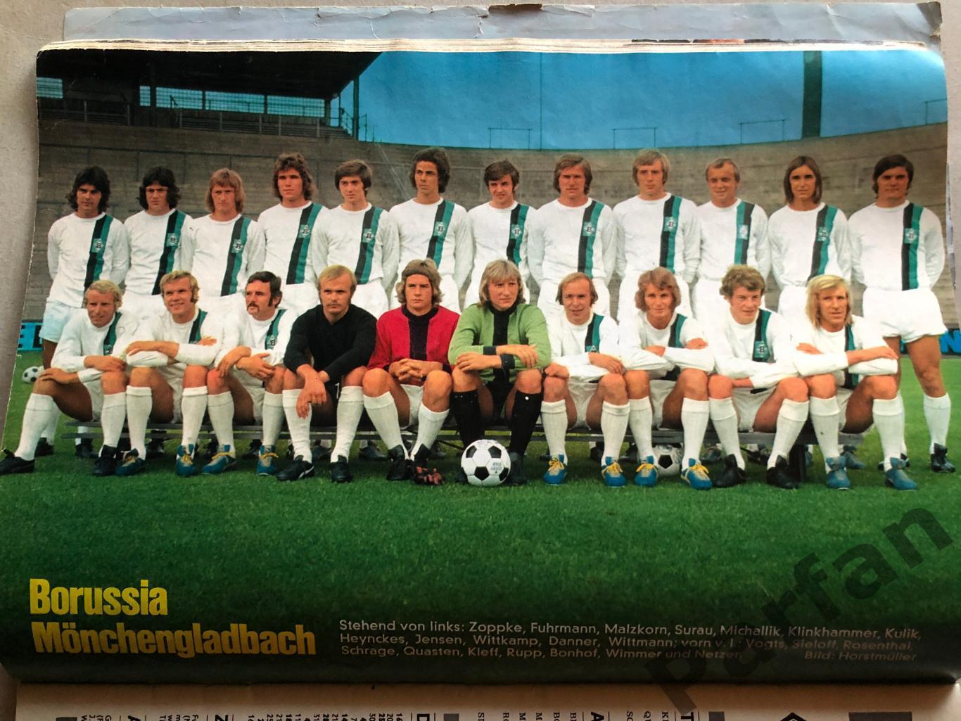 Kicker 1972/73 Бундесліга 1