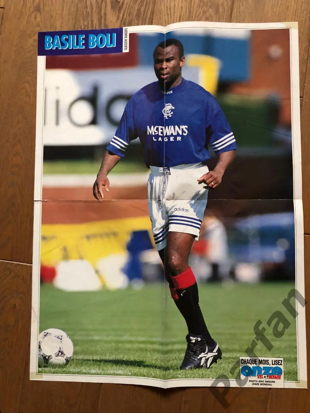 Футбол Постер Onze Болі Boli