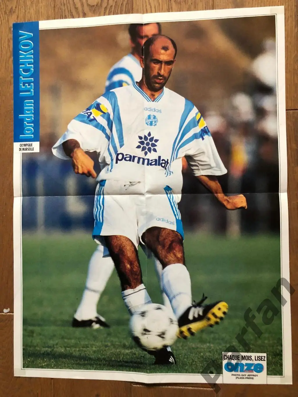 Футбол Постер Onze Лєчков Letchkov