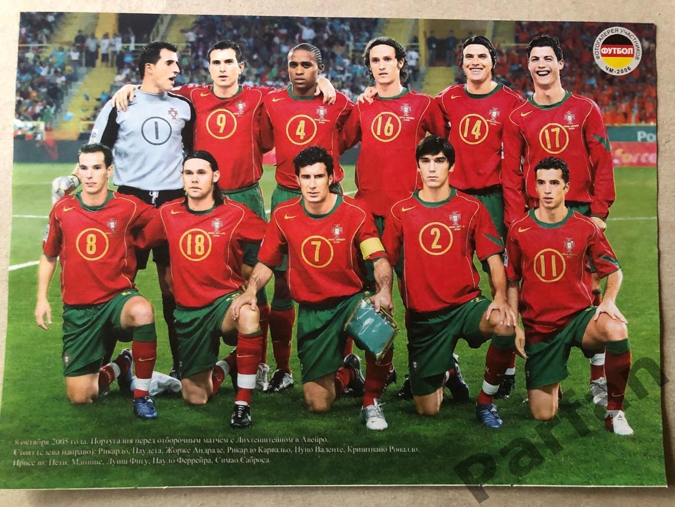 Футбол Постер Португалія