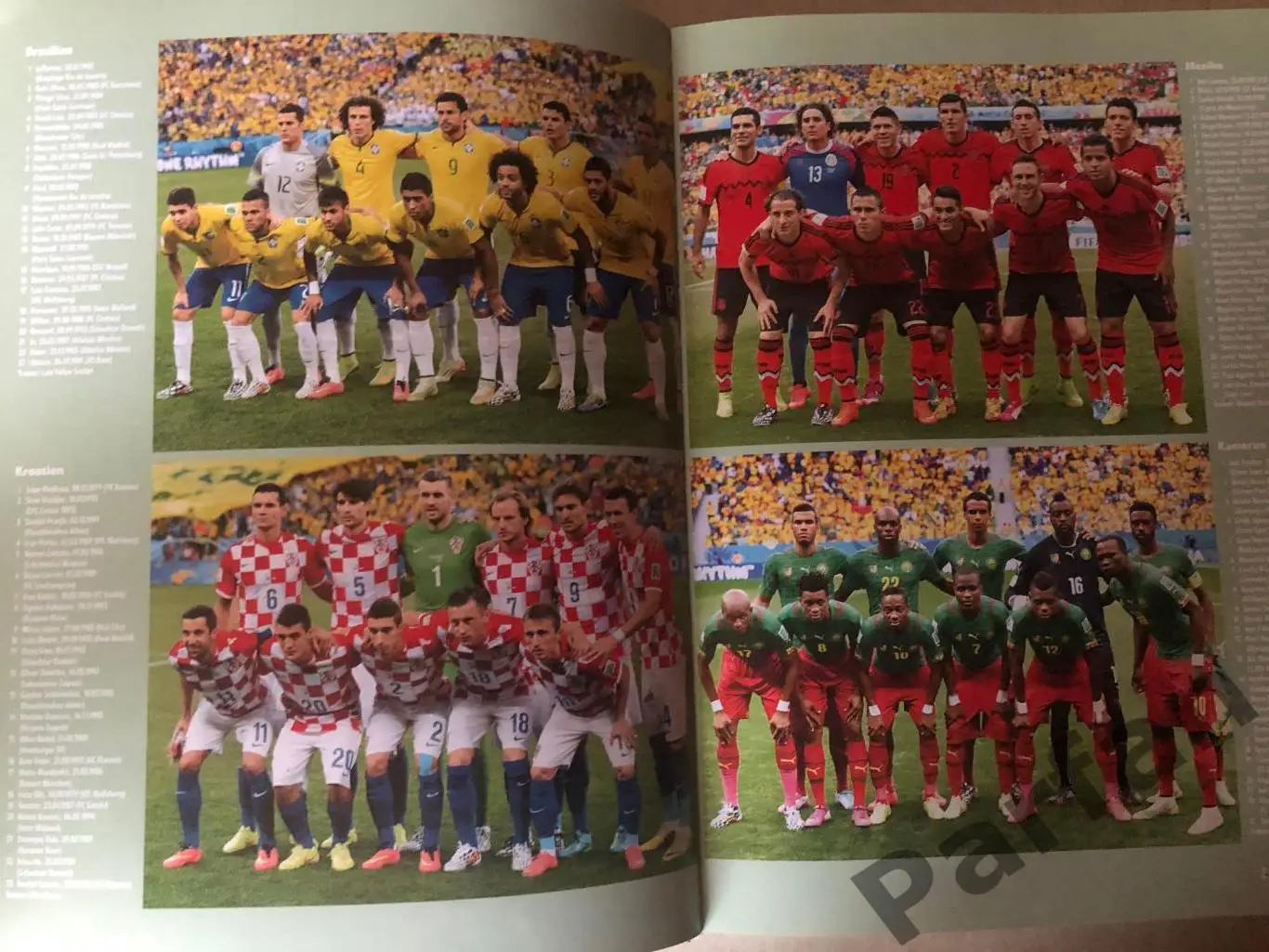 Футбол, Kicker Фотоальбом Чемпіонат Світу 2014 2