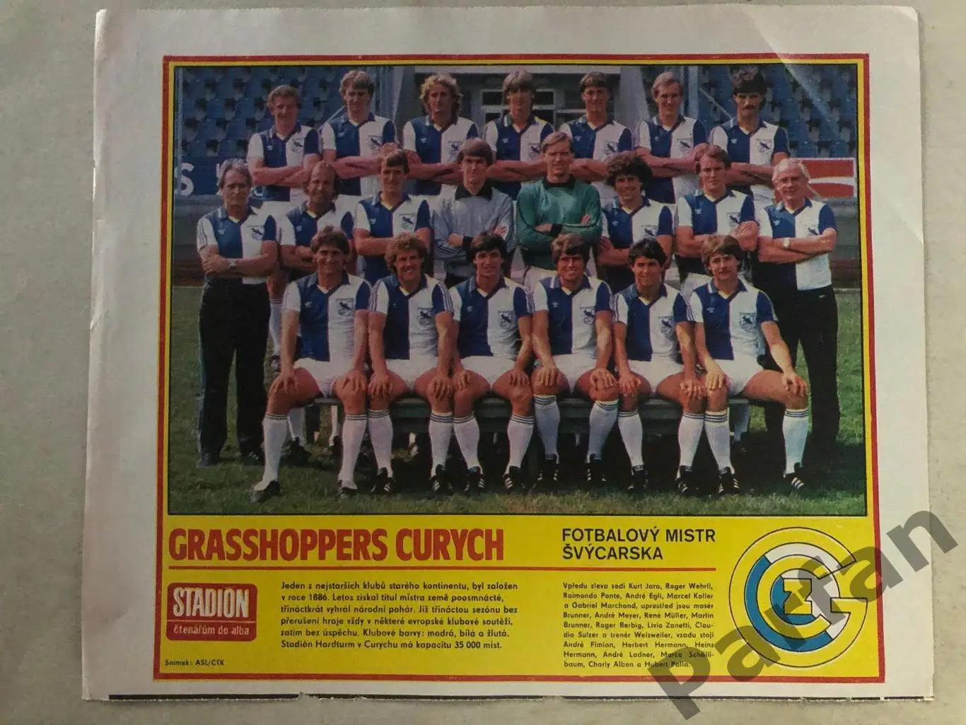 Stadion Постер Грасхопперс