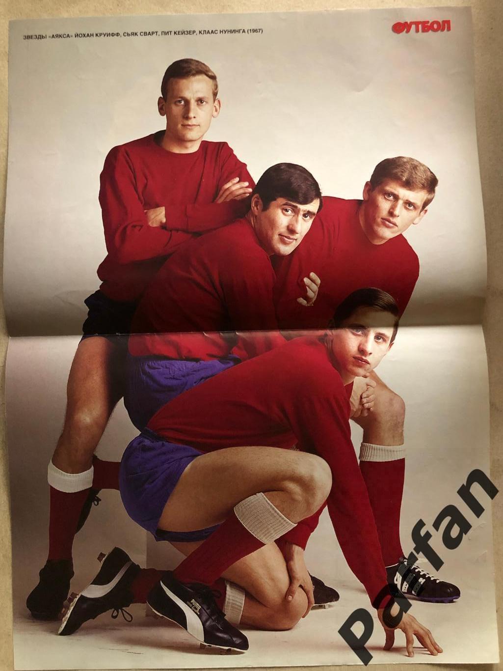 Футбол Постер Круїф Кройф Johan Cruijff