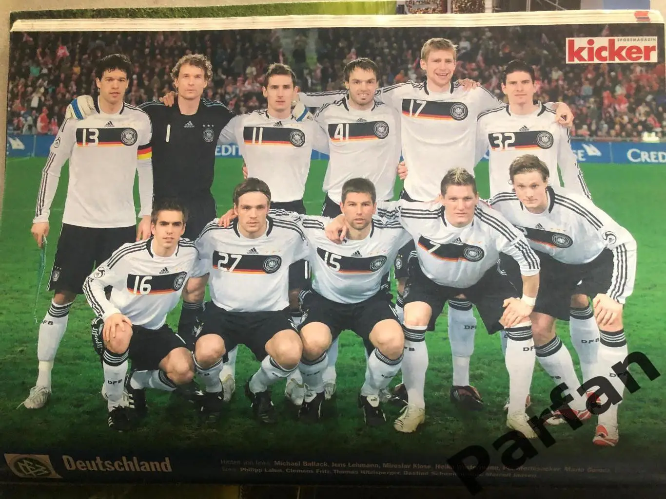 Футбол, Кікер/Kicker Чемпіонат Європи 2008 Спецвипуск 1